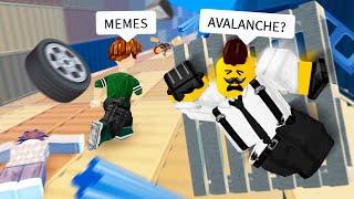 ROBLOX Avalanche Funny Moments (MEMES) ️