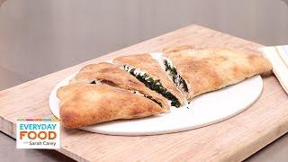 Spinach and Cheese Calzone - Everyday Food with Sarah Carey