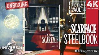 The Film Vault - Scarface 4k UltraHD Blu-ray steelbook Edition Unboxing