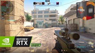 Ryzen 5 5600 RTX 2060 Super - Counter Strike 2 Max Setting 1080P