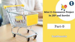 9. E-Commerce Shopping Cart Calculate Total Price and Item on Cart in JSP and Servlet