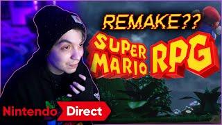 Super Mario RPG gets a remake?? | Nintendo Direct Reaction | 6.21.2023