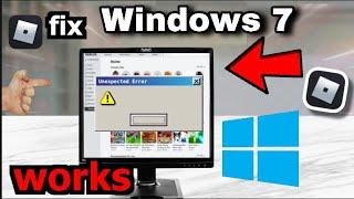 How to fix Roblox Error KB4534310 how to fix your windows 7 system is too outdated for Roblox