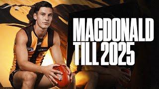 Connor Macdonald Extends His Stay At Hawthorn | Highlights