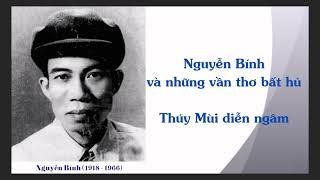 Ngâm thơ đêm khuya: Nguyễn Bính qua giọng ngâm Thúy Mùi