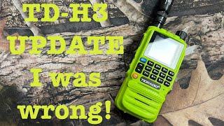 I messed up! TD-H3 update! thank you to @WeaponsJunkie
