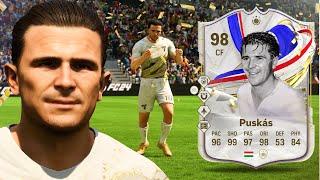 98 Greats of the Game Icon Puskas.. YOU NEED THIS CARD!!  FC 24 Player Review