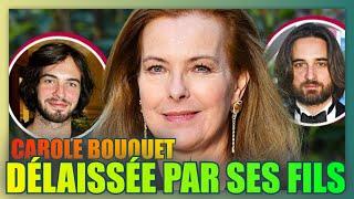 Carole Bouquet délaissée par ses fils Dimitri et Louis ? "Ils ne m'appellent plus souvent..."
