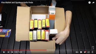 Flea Market and Spyderco Knife Finds