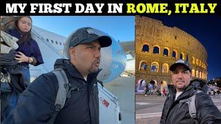 FIRST Day in ROME, Italy | Visited my 7 Wonder of World, Colosseum