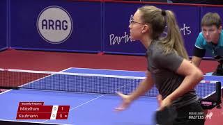Annett Kaufmann (GER) vs Nina Mittelham (GER) | SF | 2020 Düsseldorf Masters 12