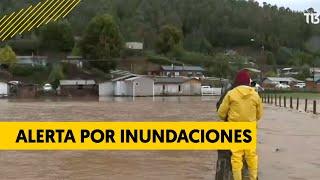 Alerta Roja: Impactantes imágenes muestran inundación de casas y parcelas por intensas lluvias