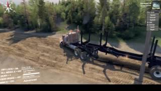 Live Stream Rambow145 Spintires USA Big Rig log trucks and more!