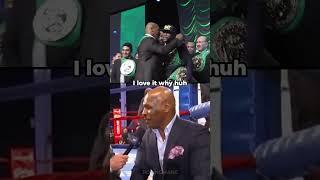 Mike Tyson would like to fight Floyd Mayweather