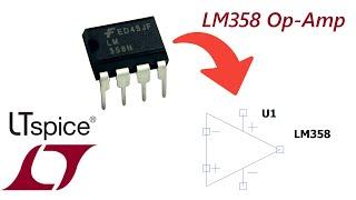 LTspice: Easily Add An LM358 Op-Amp To Your Design!