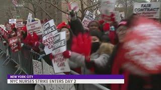 Thousands of nurses go on strike in NYC