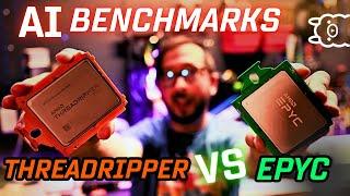 AI Server Thread Inference CPU Speed Impact - Threadripper vs EPYC