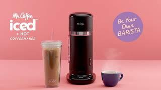 Mr. Coffee® Single-Serve Iced™ and Hot Coffee Maker with Reusable Tumbler and Coffee Filter