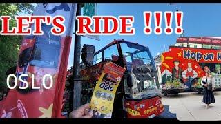 HOP  ON HOP OFF BUS   OSLO  NORWAY  | sheraj  Dianing