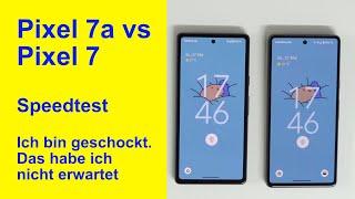 Pixel 7 vs Pixel 7a - WOW, ich bin geschockt. Das habe ich nicht erwartet- Speedtest