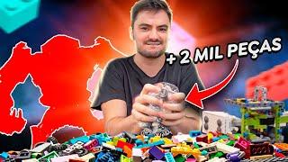 MONTANDO UM ROBÔ EXTRAORDINÁRIO DE LEGO! + 2 MIL PEÇAS