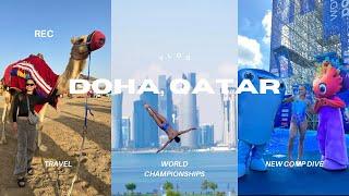 Come travel with me to Doha, Qatar for World Championships  Competition Vlog