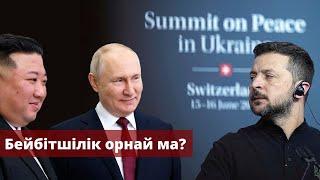 Украинада бейбітшілік орнату. Швейцариядағы саммит қалай өтті?