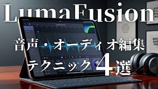 【LumaFusion】音声・オーディオ編集で使える4つのテクニック｜ノイズ除去や圧縮等