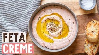 Feta Creme, unfassbar lecker! (einfaches Dip Rezept)