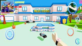 Mini Police Station and Police Car in Dude Theft Wars | New Update Android Gameplay | Mod Gameplay