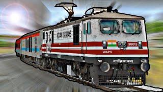 Passenger Train in Indian Railways Train Simulator - Dewansh Chaturvedi !!! 