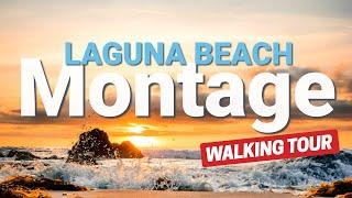 Stunning Laguna Beach, Montage, California Walking Tour - 4K