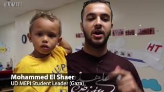 UD MEPI Student Leaders Practice Servant Leadership at Hilltop Lutheran Neighborhood Center