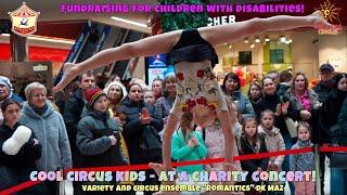 Cool circus kids - raising funds for children with disabilities at a charity concert!
