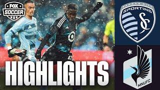 Minnesota United FC vs. Sporting Kansas City MLS Highlights | FOX Soccer