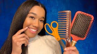 ASMR Haircut Only Using Mouth Sounds ️ ASMR Haircut Role-play | Personal Attention