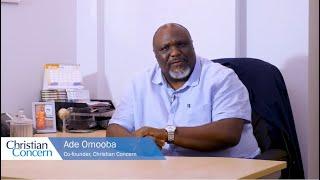 Ade Omooba invites you to celebrate 10 years of Christian Concern