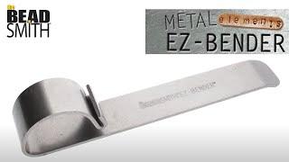 EZ Bender - bending metal bracelet blanks into oval cuffs!