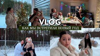 НОВОГОДНИЙ VLOG // Подарили семейное путешествие // Как мы встретили 2024 год // Первый НГ с Монте