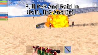 Oxide Survival Island: Full PvP And Raid In Us31, Br2 And Br1- Полный PvP - #oxide #oxidesurvival