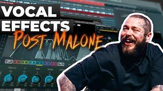 How To Sound Like POST MALONE | Vocal Effect Tutorial (WAVES Plugins)