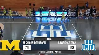 LTU Men's Basketball | LTU vs University of Michigan-Dearborn | 1/18/25