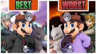 The BEST & WORST Costumes For Every Character In Super Smash Bros Ultimate