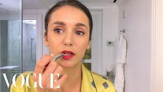 Nina Dobrev Does Her Day-To-Night Beauty Routine | Beauty Secrets | Vogue