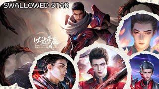 Luo Feng with other 7 lords facing 72 Ancestor level being .Swallowed star Chapter - 378 Origin Land