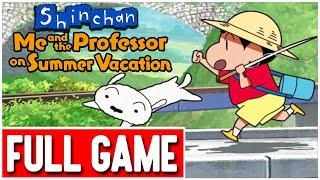 SHIN CHAN Me and the Professor on Summer Vacation Gameplay Walkthrough FULL GAME - No Commentary