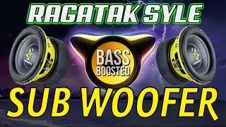 SUB WOOFER RAGATAK STYLE BASS BOOSTED NEW TREND DJ SPEAKER 