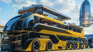 От F1 до Пентхауса Living - 2026 Ferrari Penthouse Motorhome