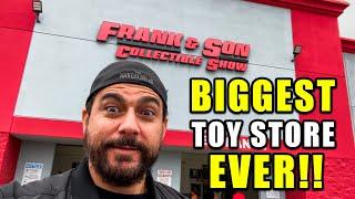 My First Visit to Frank And Son Collectible Show! Toy Store Tour!