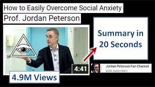 How to Easily Overcome Social Anxiety - Prof. Jordan Peterson
